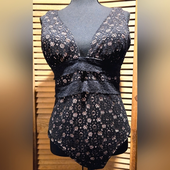 Swimsuit for all Other - Black Lace Swimsuit